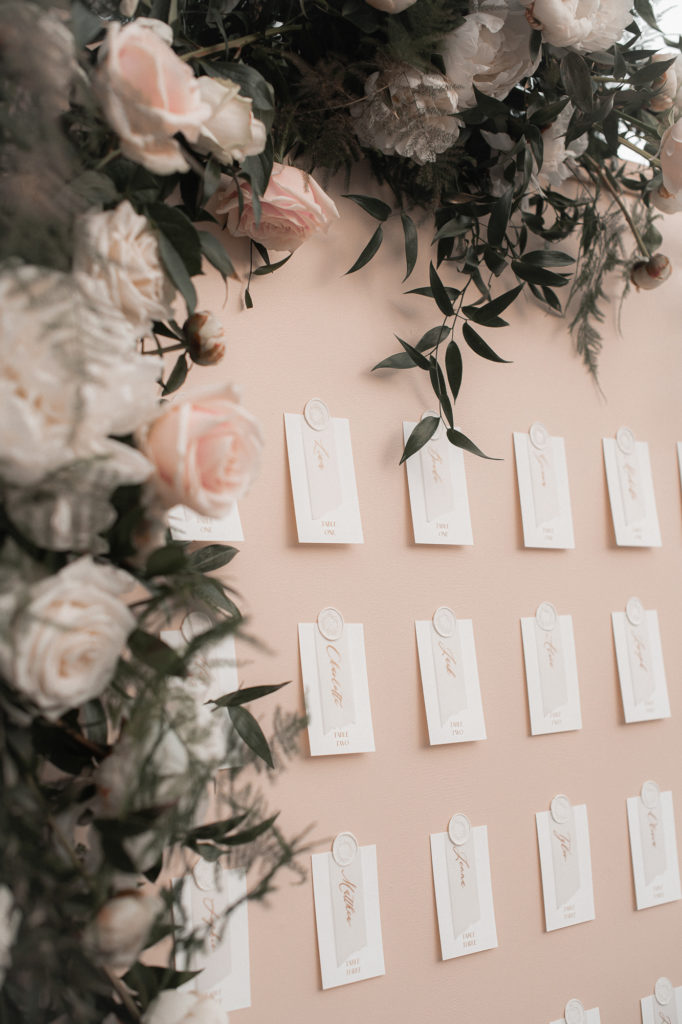 Finde deinen Platz, Namensschilder, Das Fräulein Hanse