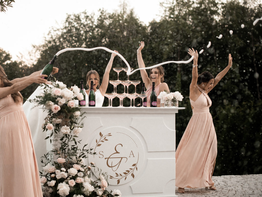 Sektbar, Hoher Darsberg, Sekt, Sektempfang, Hochzeitsplanung, Drumherum Eventgestaltung, Brautjungern